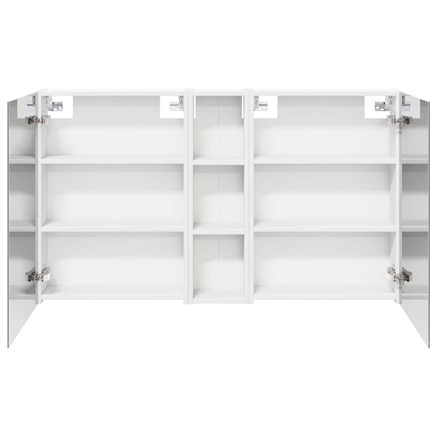 Set di Armadi da Bagno con lo scaffale 3 pcs 120 x 14,5 x 70 cm | homemem39