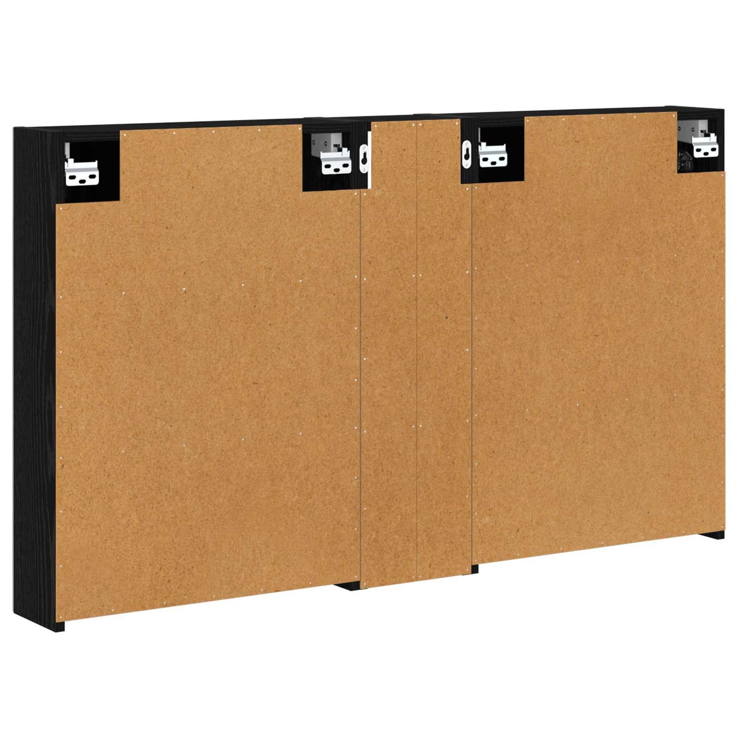 Set di Armadi da Bagno con lo scaffale 3 pcs 120 x 14,5 x 70 cm | homemem39