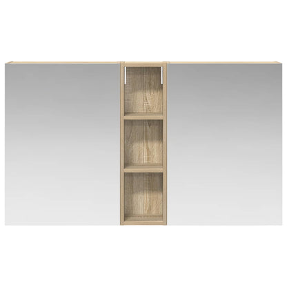 Set di Armadi da Bagno con lo scaffale 3 pcs 120 x 14,5 x 70 cm | homemem39