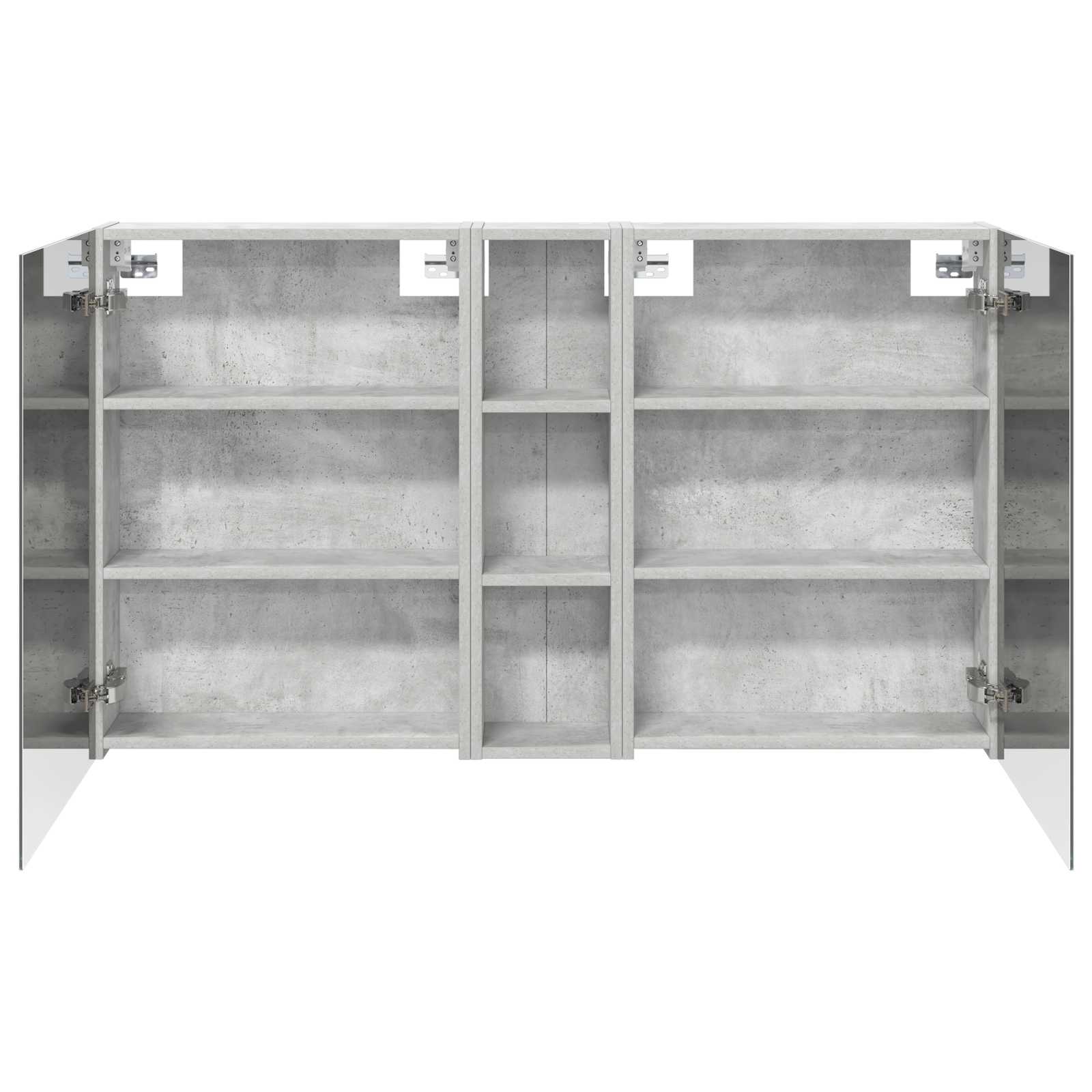 Set di Armadi da Bagno con lo scaffale 3 pcs 120 x 14,5 x 70 cm | homemem39