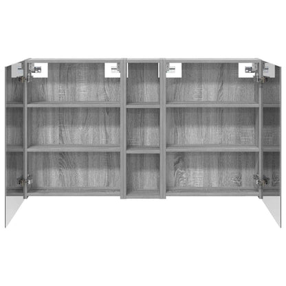 Set di Armadi da Bagno con lo scaffale 3 pcs 120 x 14,5 x 70 cm | homemem39