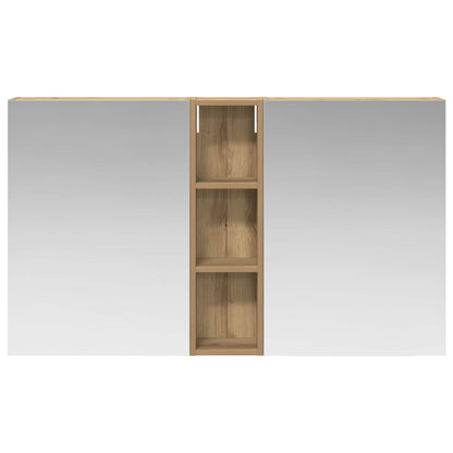 Set di Armadi da Bagno con lo scaffale 3 pcs 120 x 14,5 x 70 cm | homemem39