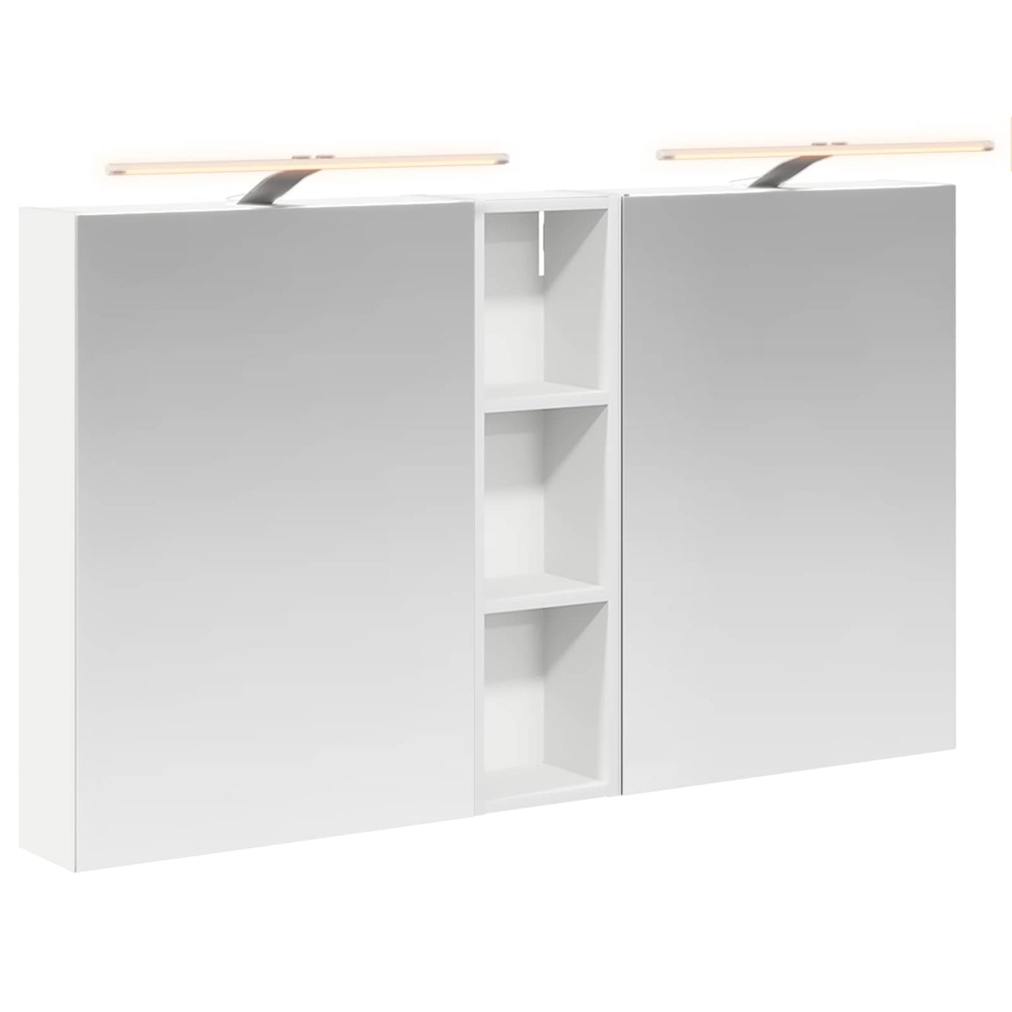 Set di Armadi da Bagno con lo scaffale 3 pcs 120 x 14,5 x 70 cm | homemem39