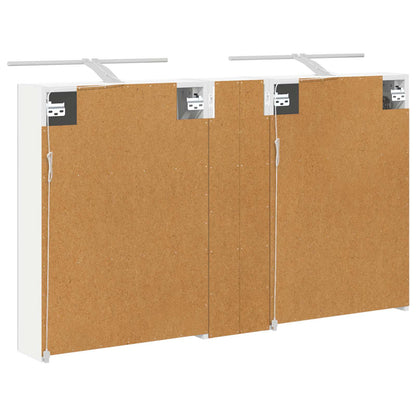 Set di Armadi da Bagno con lo scaffale 3 pcs 120 x 14,5 x 70 cm | homemem39