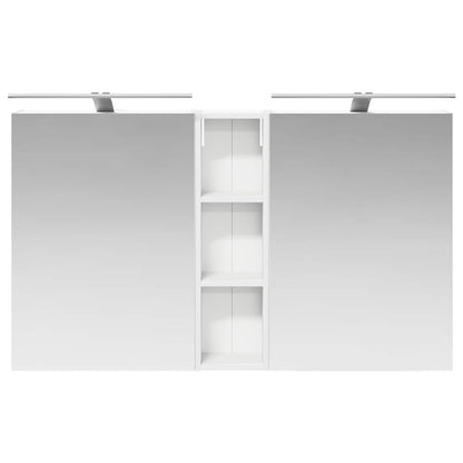 Set di Armadi da Bagno con lo scaffale 3 pcs 120 x 14,5 x 70 cm | homemem39