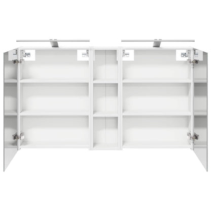 Set di Armadi da Bagno con lo scaffale 3 pcs 120 x 14,5 x 70 cm | homemem39