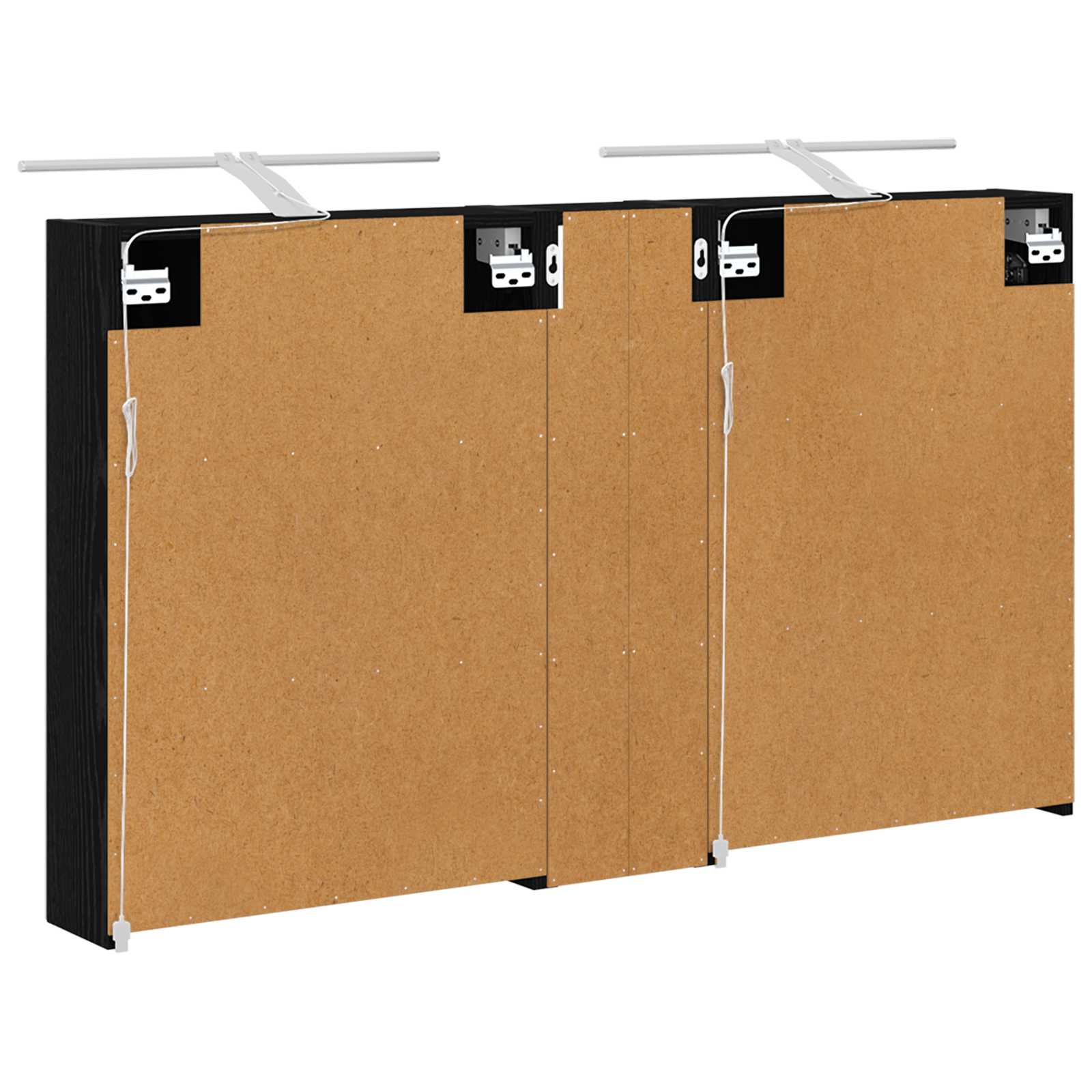 Set di Armadi da Bagno con lo scaffale 3 pcs 120 x 14,5 x 70 cm | homemem39