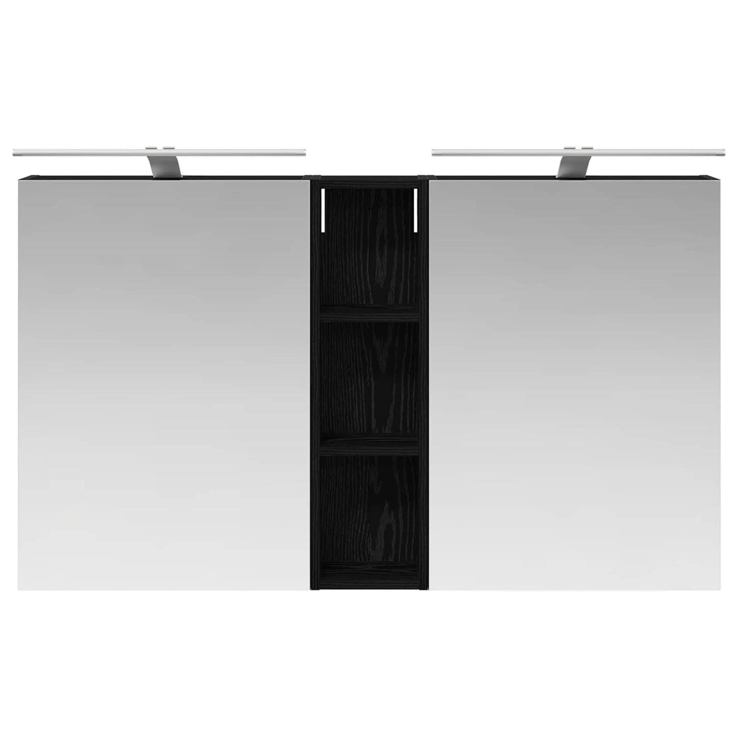 Set di Armadi da Bagno con lo scaffale 3 pcs 120 x 14,5 x 70 cm | homemem39