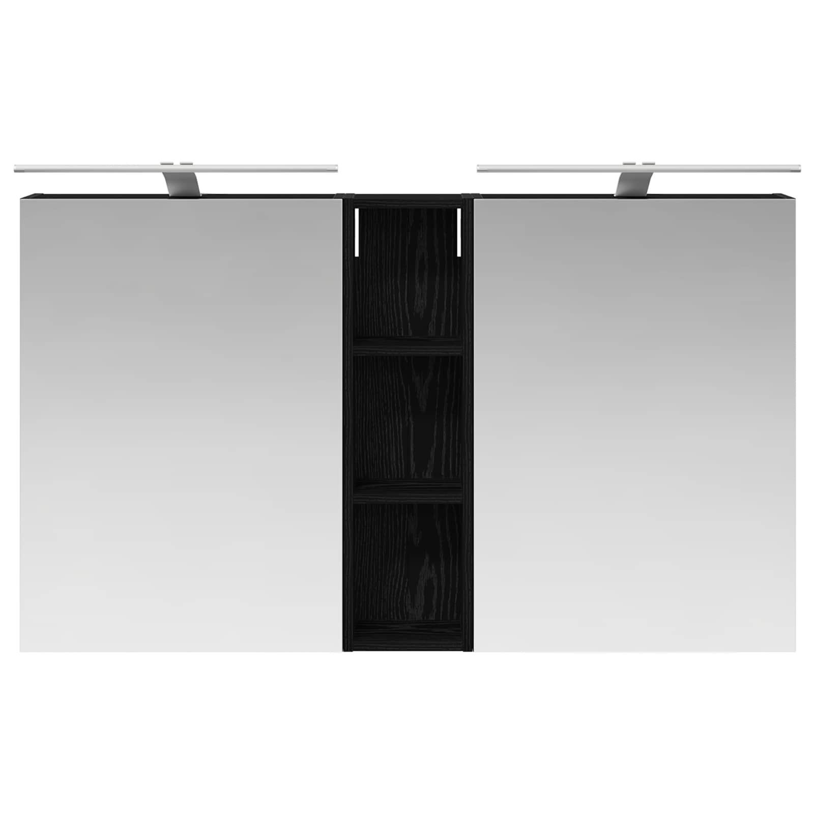 Set di Armadi da Bagno con lo scaffale 3 pcs 120 x 14,5 x 70 cm | homemem39