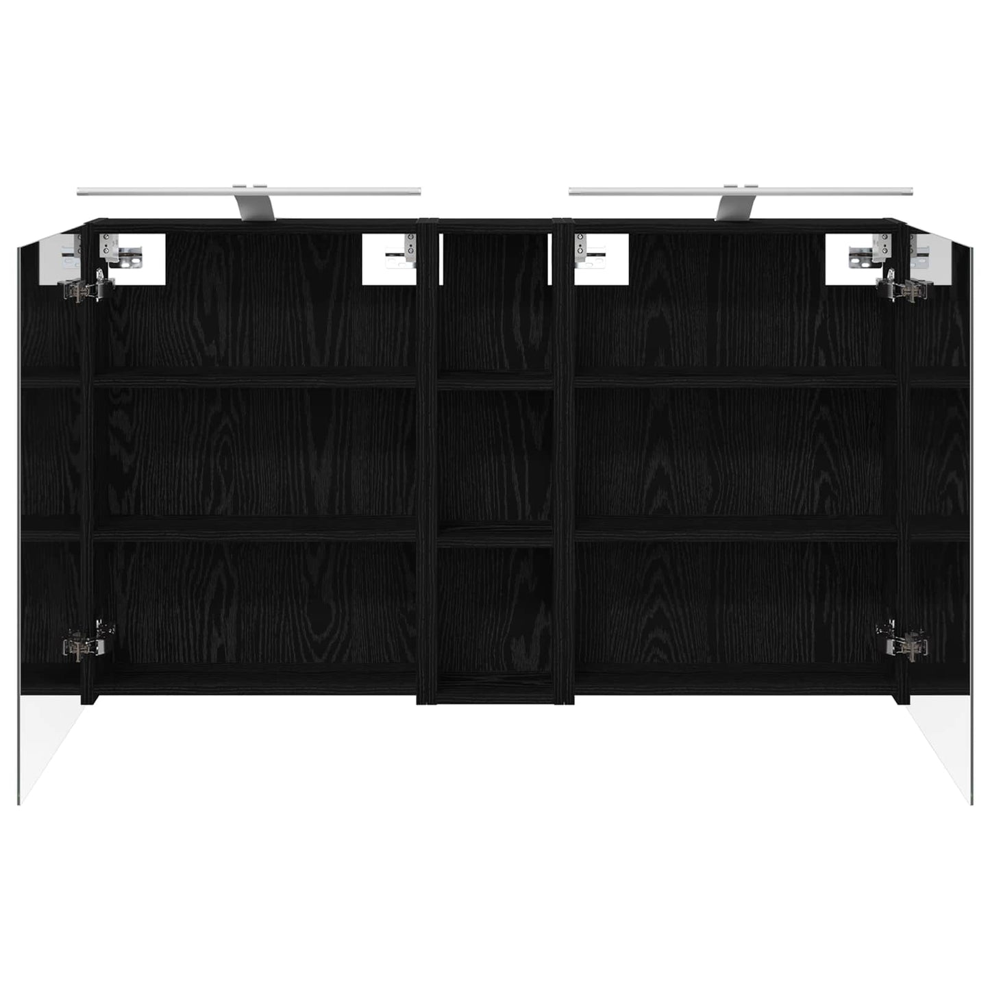 Set di Armadi da Bagno con lo scaffale 3 pcs 120 x 14,5 x 70 cm | homemem39