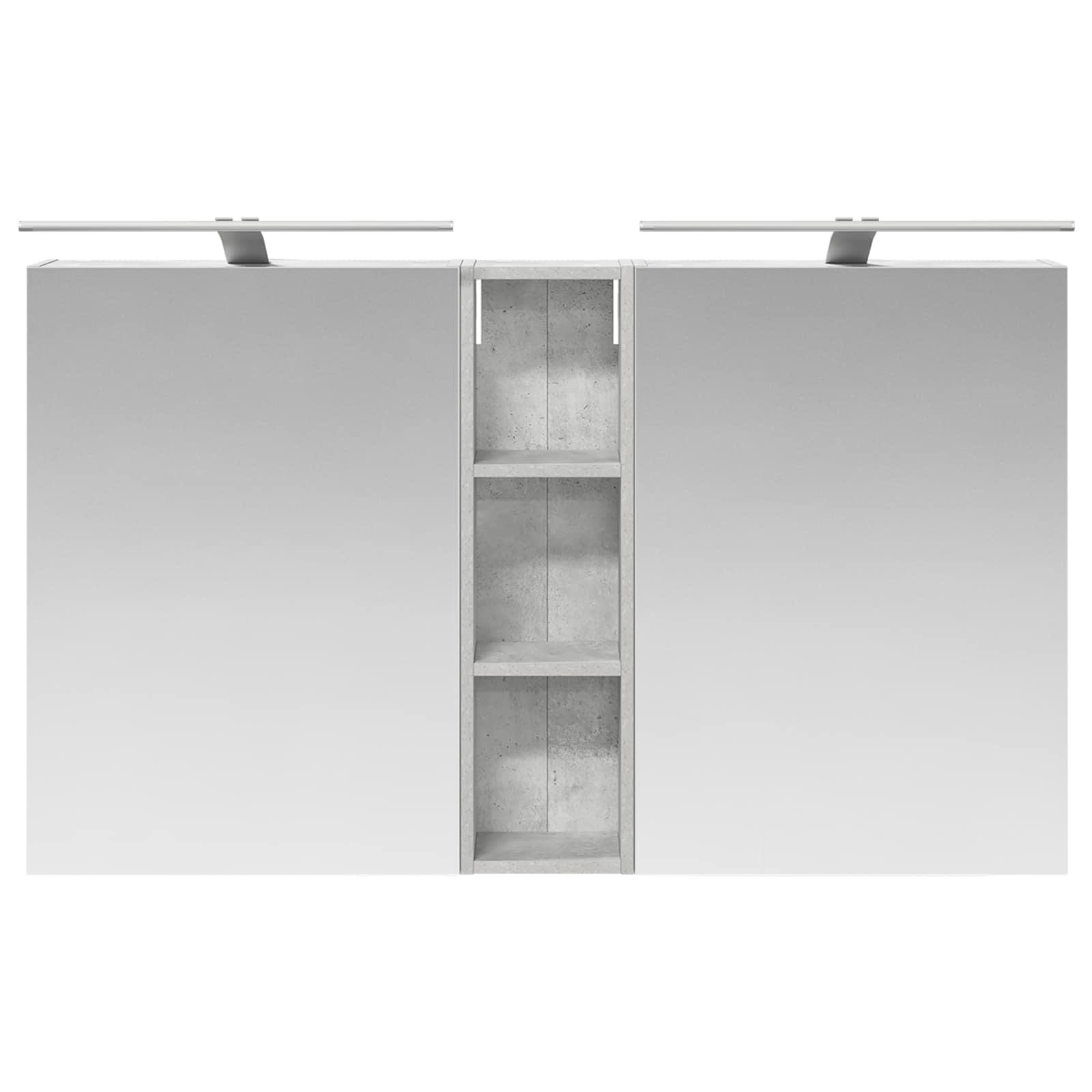 Set di Armadi da Bagno con lo scaffale 3 pcs 120 x 14,5 x 70 cm | homemem39