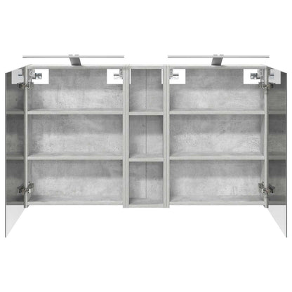 Set di Armadi da Bagno con lo scaffale 3 pcs 120 x 14,5 x 70 cm | homemem39