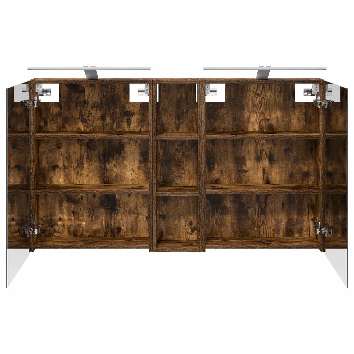 Set di Armadi da Bagno con lo scaffale 3 pcs 120 x 14,5 x 70 cm | homemem39