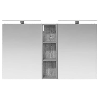 Set di Armadi da Bagno con lo scaffale 3 pcs 120 x 14,5 x 70 cm | homemem39