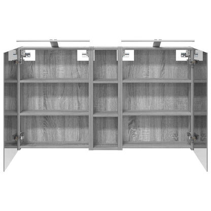 Set di Armadi da Bagno con lo scaffale 3 pcs 120 x 14,5 x 70 cm | homemem39