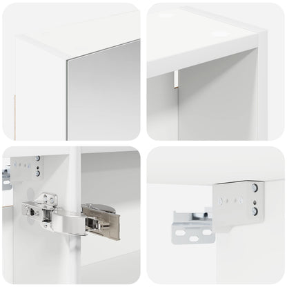 Set di Armadi da Bagno 3 pz 130 x 14,5 x 70 cm | homemem39
