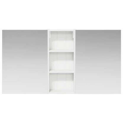 Set di Armadi da Bagno con lo scaffale 3 pcs 130 x 14,5 x 70 cm | homemem39
