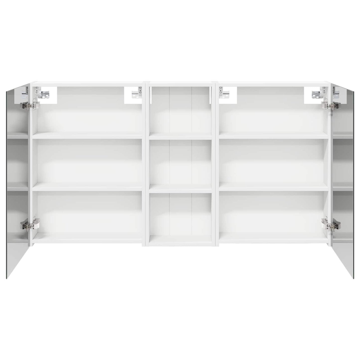 Set di Armadi da Bagno con lo scaffale 3 pcs 130 x 14,5 x 70 cm | homemem39