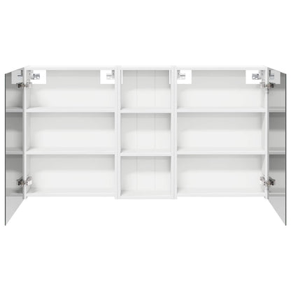 Set di Armadi da Bagno con lo scaffale 3 pcs 130 x 14,5 x 70 cm | homemem39