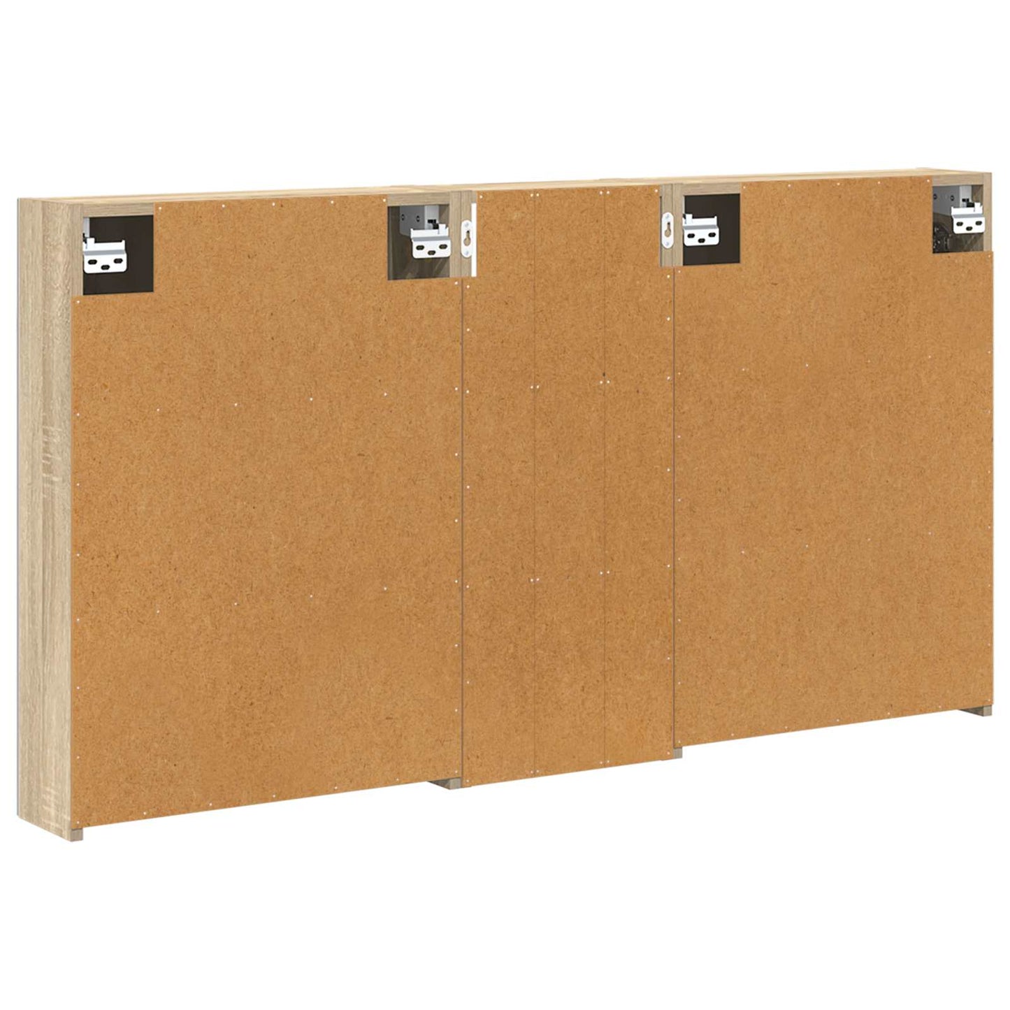 Set di Armadi da Bagno con lo scaffale 3 pcs 130 x 14,5 x 70 cm | homemem39