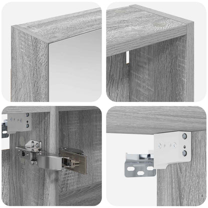 Set di Armadi da Bagno con lo scaffale 3 pcs 130 x 14,5 x 70 cm | homemem39