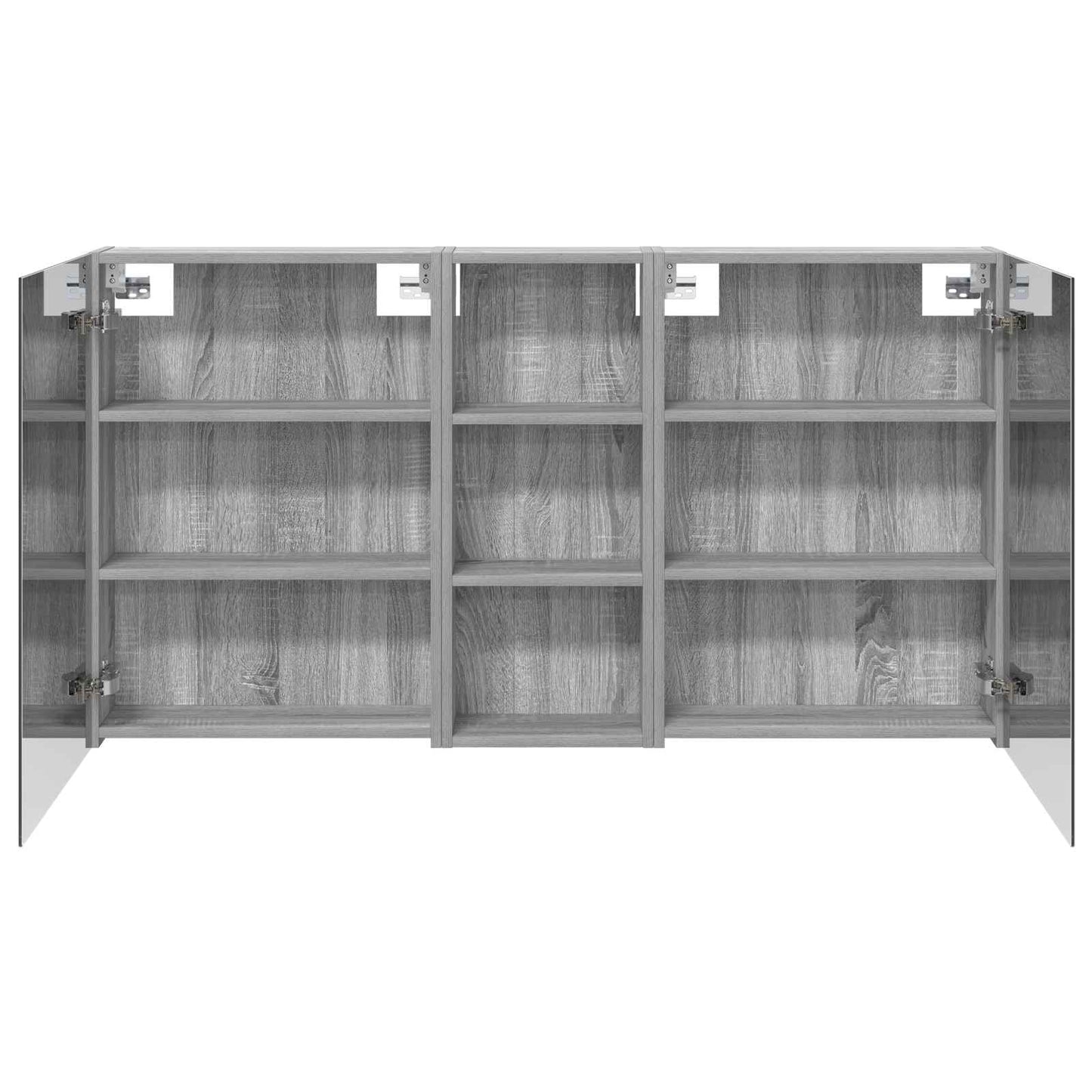 Set di Armadi da Bagno con lo scaffale 3 pcs 130 x 14,5 x 70 cm | homemem39