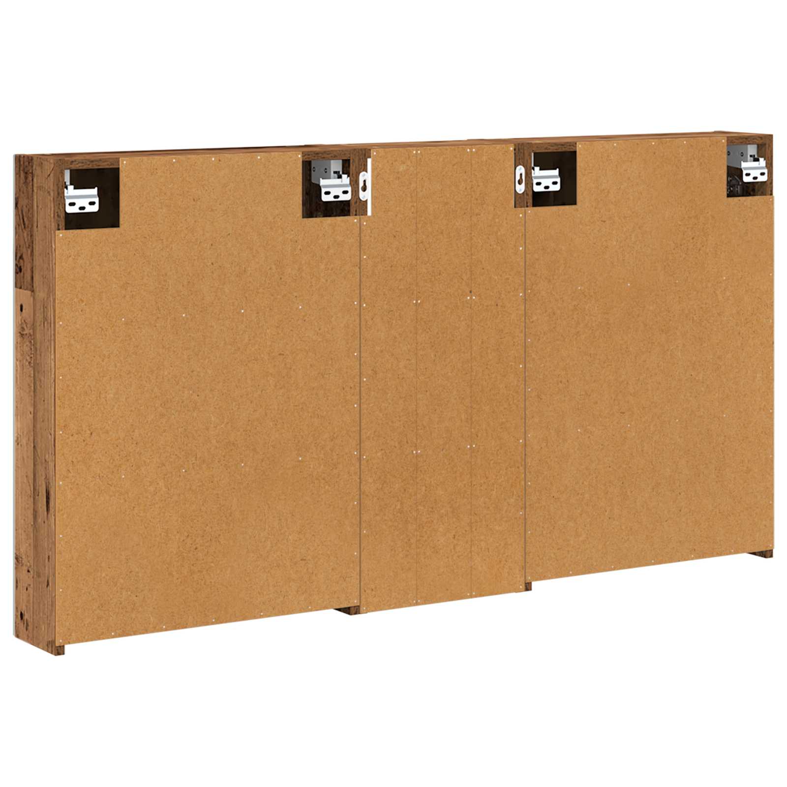 Set di Armadi da Bagno con lo scaffale 3 pcs 130 x 14,5 x 70 cm | homemem39