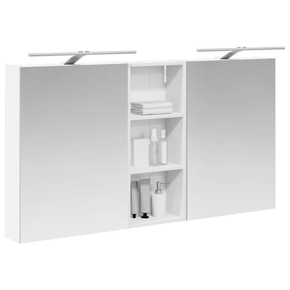 Set di Armadi da Bagno con lo scaffale 3 pcs 130 x 14,5 x 70 cm | homemem39