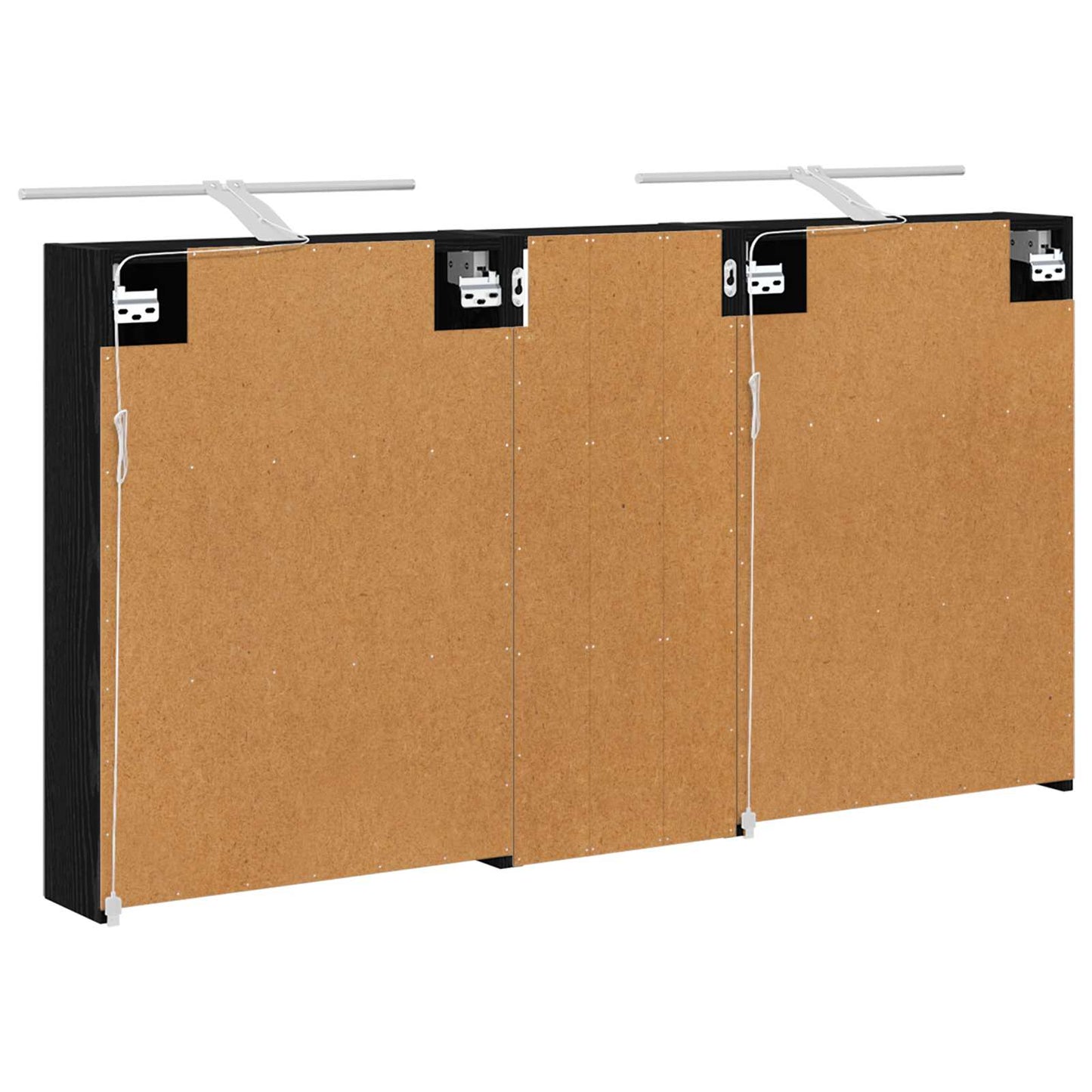Set di Armadi da Bagno con lo scaffale 3 pcs 130 x 14,5 x 70 cm | homemem39