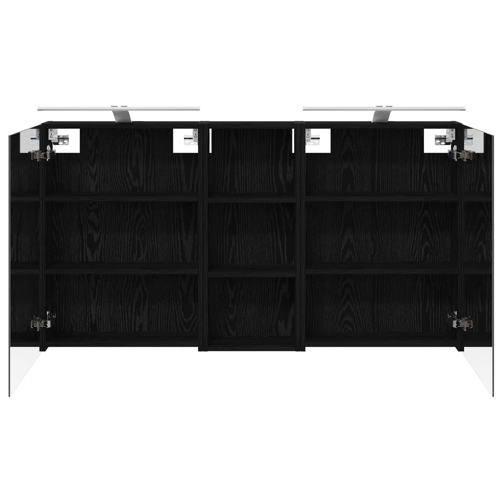 Set di Armadi da Bagno con lo scaffale 3 pcs 130 x 14,5 x 70 cm | homemem39