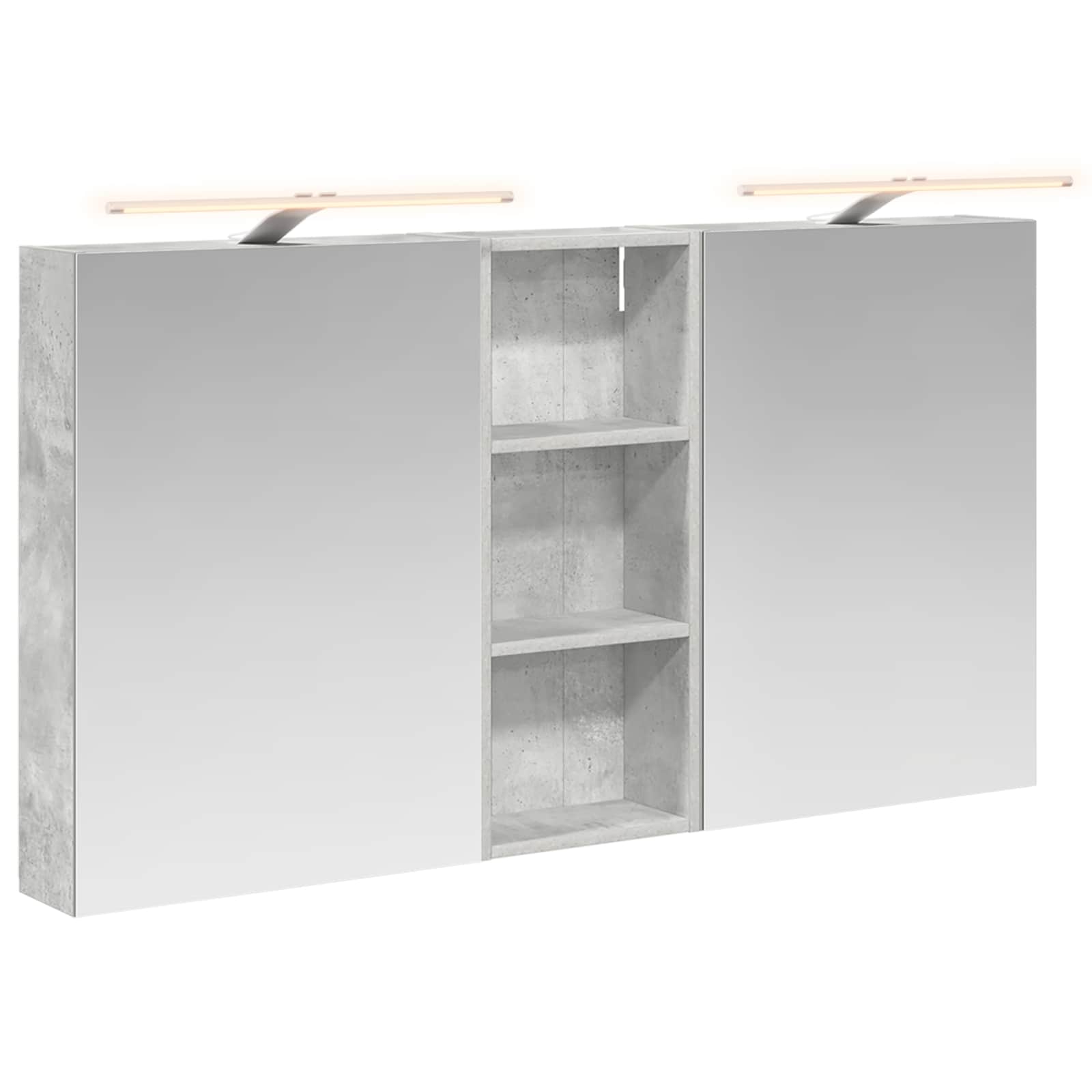 Set di Armadi da Bagno con lo scaffale 3 pcs 130 x 14,5 x 70 cm | homemem39