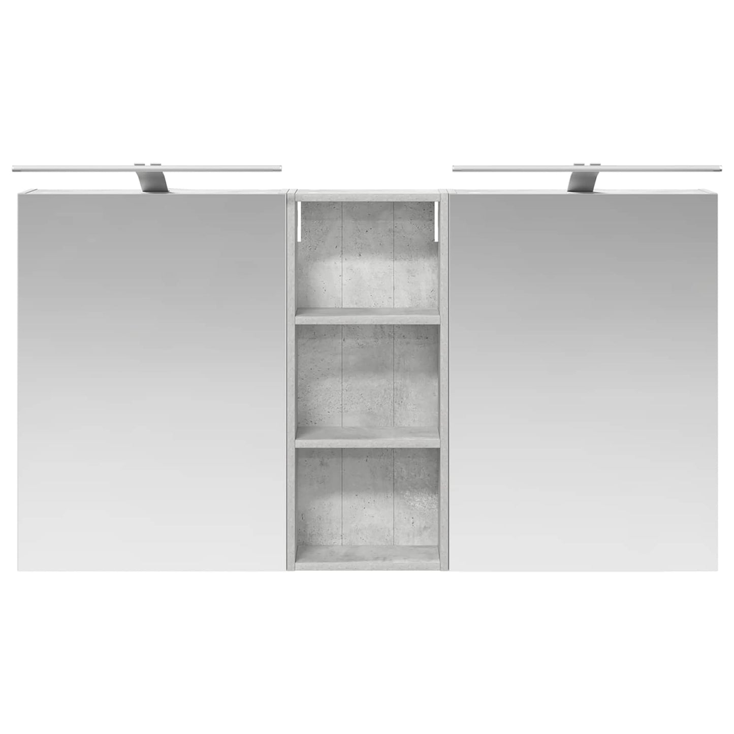 Set di Armadi da Bagno con lo scaffale 3 pcs 130 x 14,5 x 70 cm | homemem39