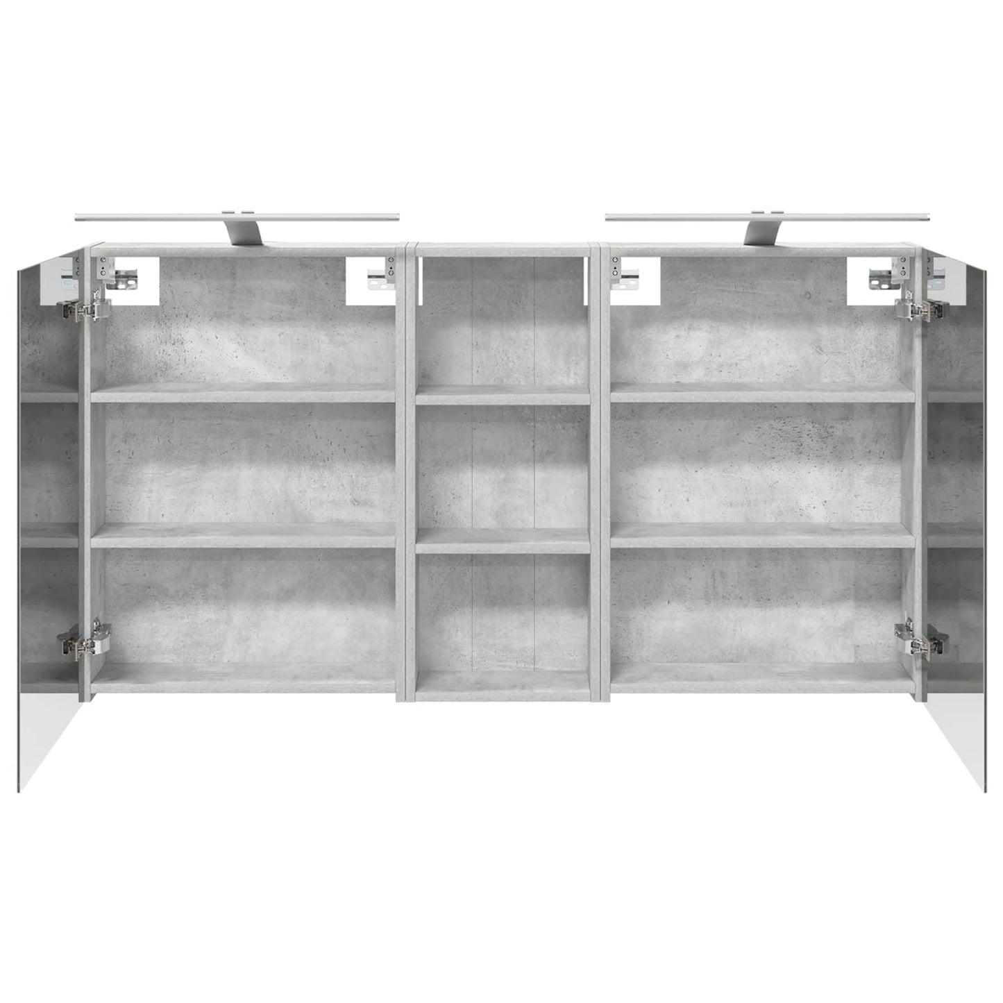 Set di Armadi da Bagno con lo scaffale 3 pcs 130 x 14,5 x 70 cm | homemem39
