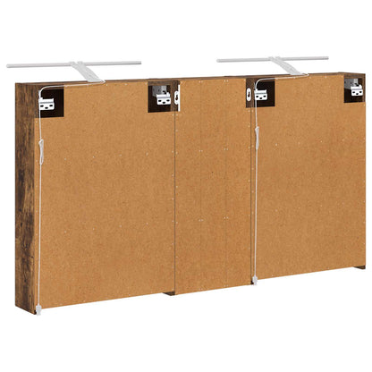 Set di Armadi da Bagno con lo scaffale 3 pcs 130 x 14,5 x 70 cm | homemem39