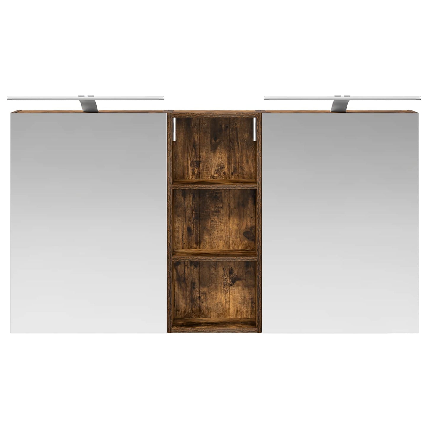 Set di Armadi da Bagno con lo scaffale 3 pcs 130 x 14,5 x 70 cm | homemem39