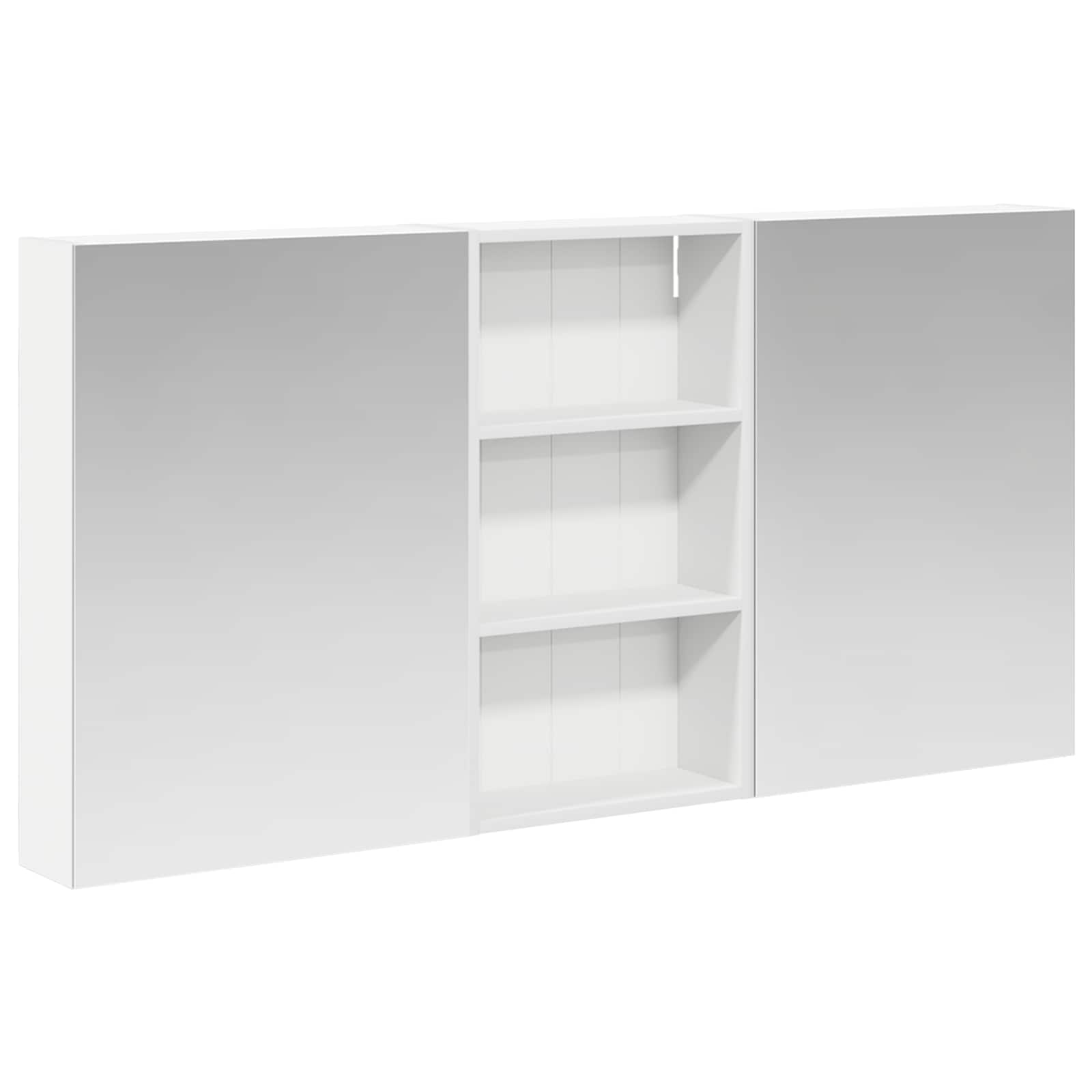 Set di Armadi da Bagno con lo scaffale 3 pcs 140 x 14,5 x 70 cm | homemem39