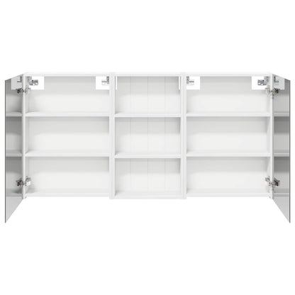 Set di Armadi da Bagno con lo scaffale 3 pcs 140 x 14,5 x 70 cm | homemem39