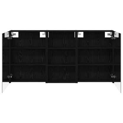 Set di Armadi da Bagno con lo scaffale 3 pcs 140 x 14,5 x 70 cm | homemem39