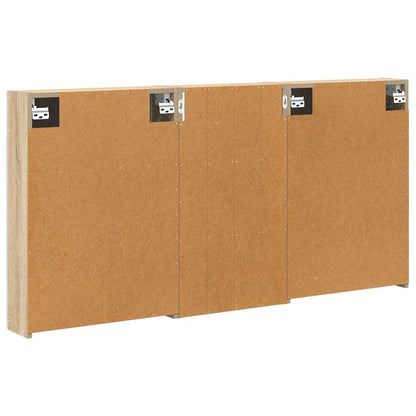 Set di Armadi da Bagno con lo scaffale 3 pcs 140 x 14,5 x 70 cm | homemem39