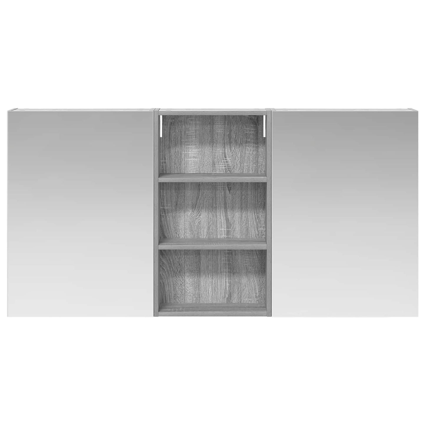 Set di Armadi da Bagno con lo scaffale 3 pcs 140 x 14,5 x 70 cm | homemem39