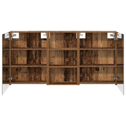 Set di Armadi da Bagno con lo scaffale 3 pcs 140 x 14,5 x 70 cm | homemem39