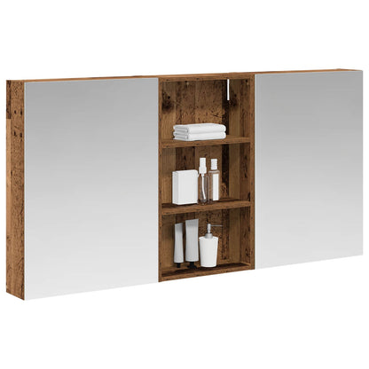 Set di Armadi da Bagno con lo scaffale 3 pcs 140 x 14,5 x 70 cm | homemem39