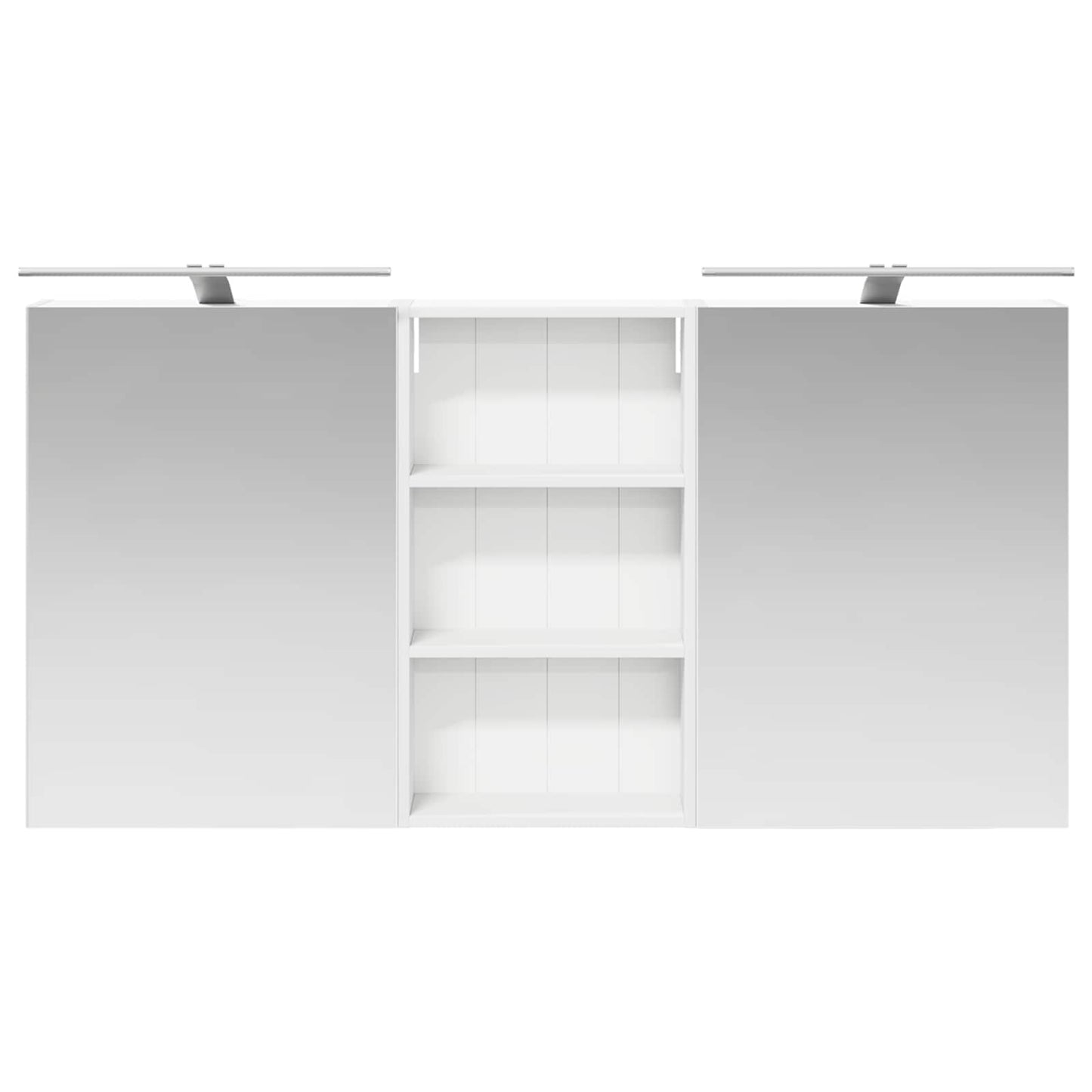 Set di Armadi da Bagno con lo scaffale 3 pcs 140 x 14,5 x 70 cm | homemem39