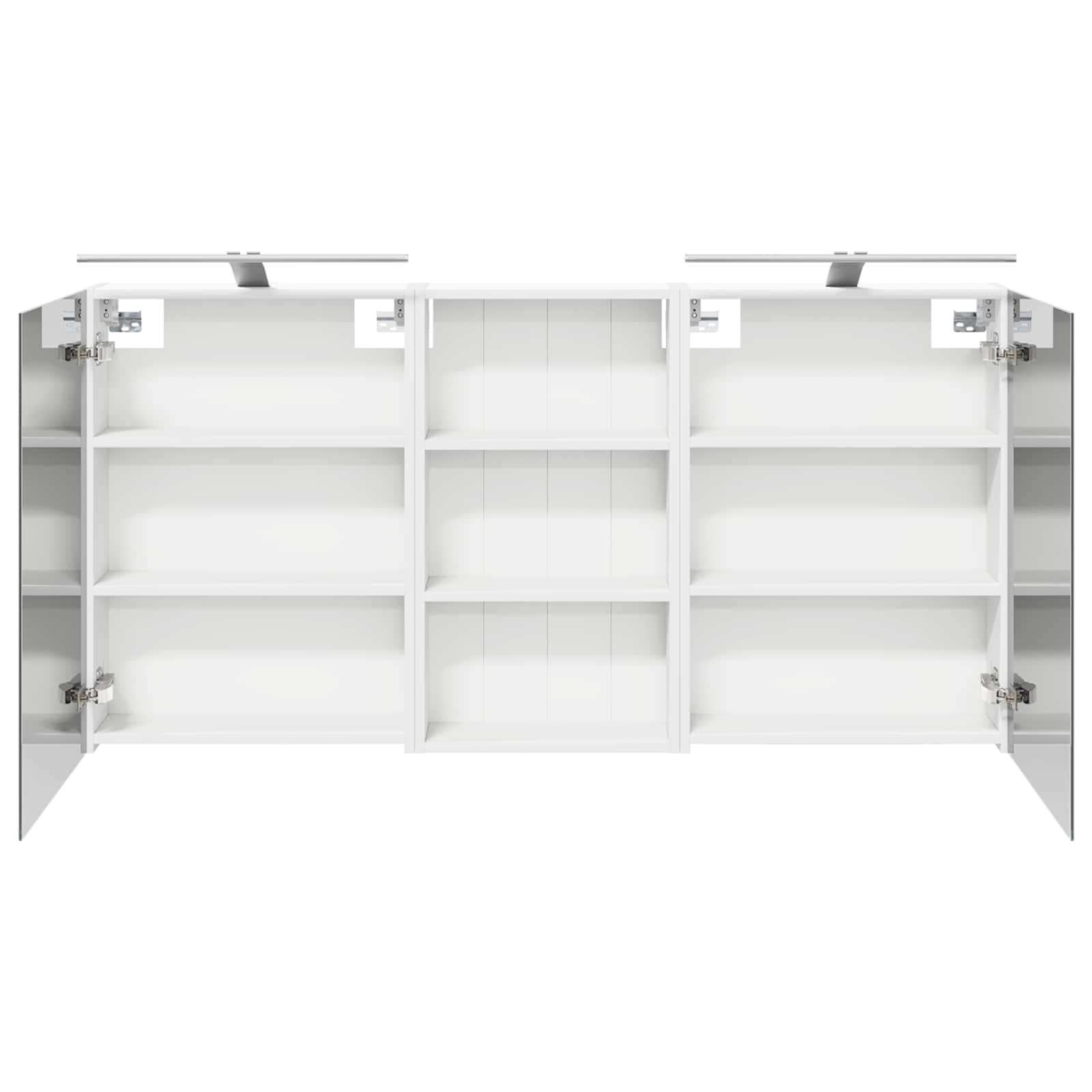 Set di Armadi da Bagno con lo scaffale 3 pcs 140 x 14,5 x 70 cm | homemem39
