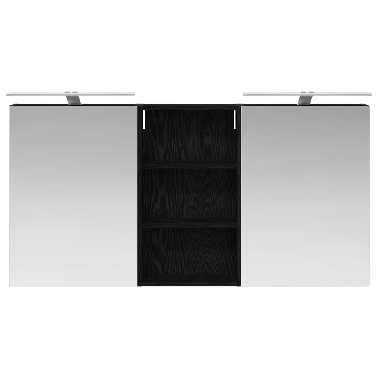Set di Armadi da Bagno con lo scaffale 3 pcs 140 x 14,5 x 70 cm | homemem39