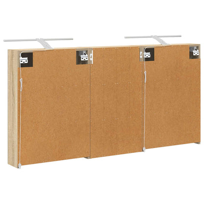 Set di Armadi da Bagno con lo scaffale 3 pcs 140 x 14,5 x 70 cm | homemem39
