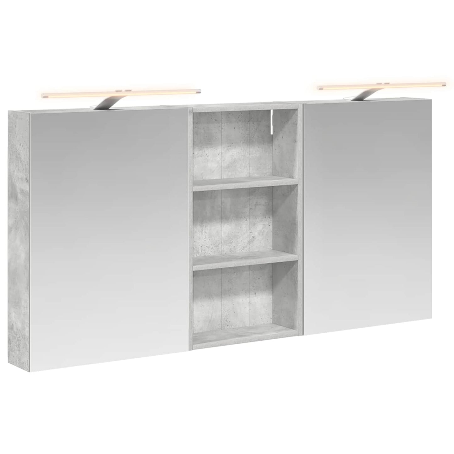 Set di Armadi da Bagno con lo scaffale 3 pcs 140 x 14,5 x 70 cm | homemem39
