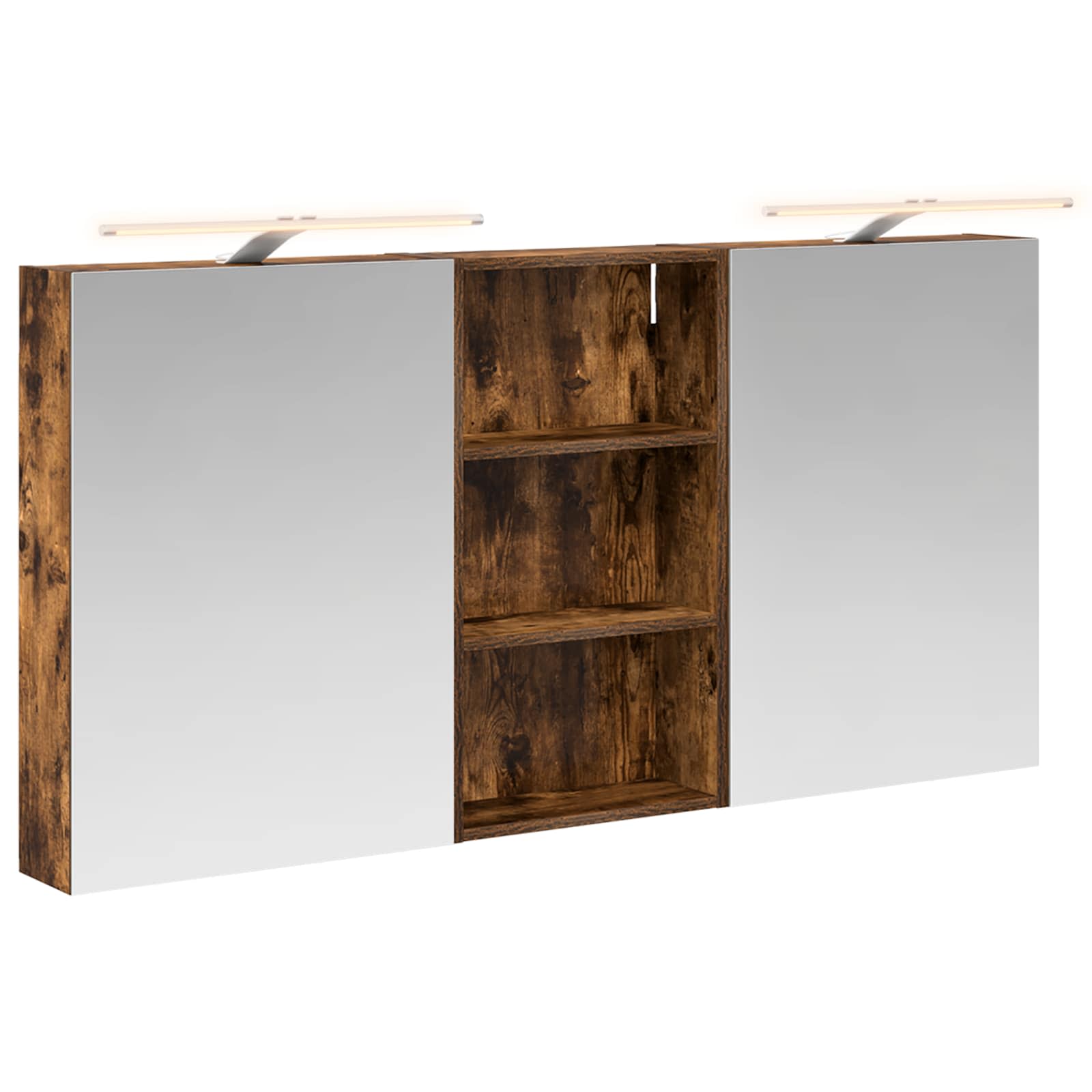 Set di Armadi da Bagno con lo scaffale 3 pcs 140 x 14,5 x 70 cm | homemem39