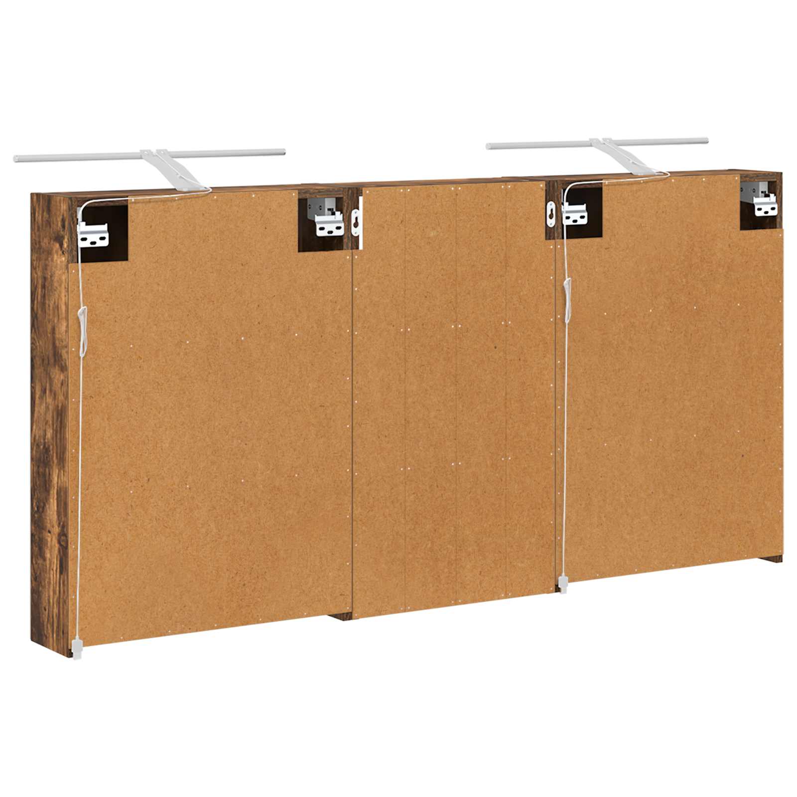 Set di Armadi da Bagno con lo scaffale 3 pcs 140 x 14,5 x 70 cm | homemem39