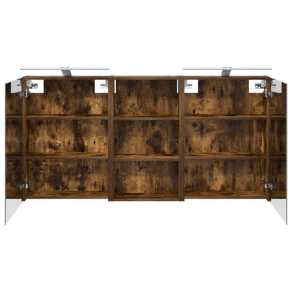 Set di Armadi da Bagno con lo scaffale 3 pcs 140 x 14,5 x 70 cm | homemem39
